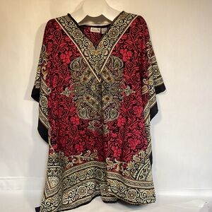 Sante Classics Tunic Cover Up embellished Womens One Sze